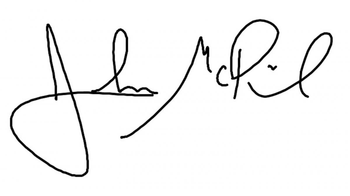John McPhail signature